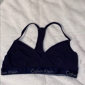 Calvin Klein Navy Blue Bra